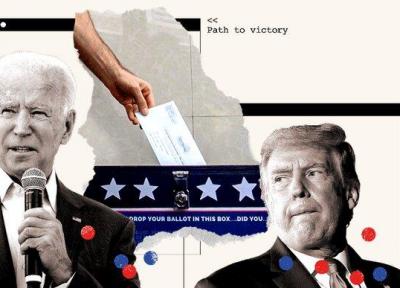 خط و نشان های ترامپ و بایدن 2 روز مانده به انتخابات آمریکا
