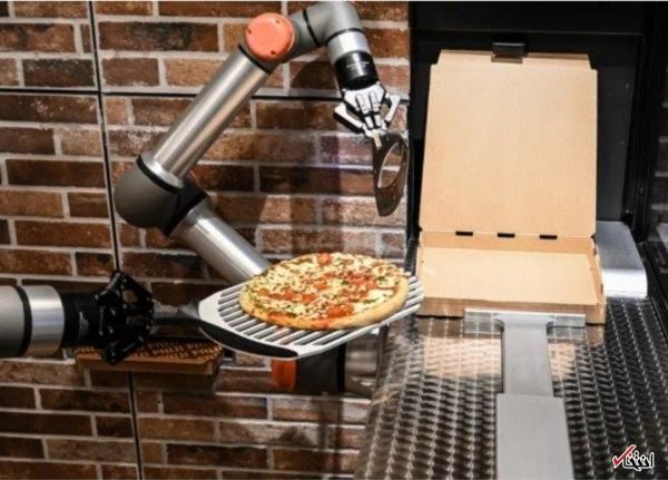 ربات هوشمندی که پیتزا می پزد