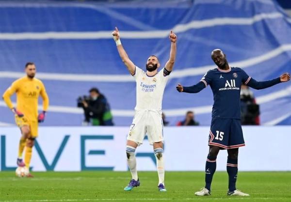 تور ارزان اروپا: لیگ قهرمانان اروپا، هت تریک بنزما کابوس کامبَک را برای PSG زنده کرد، سیتی به خودش زحمت نداد اما صعود کرد